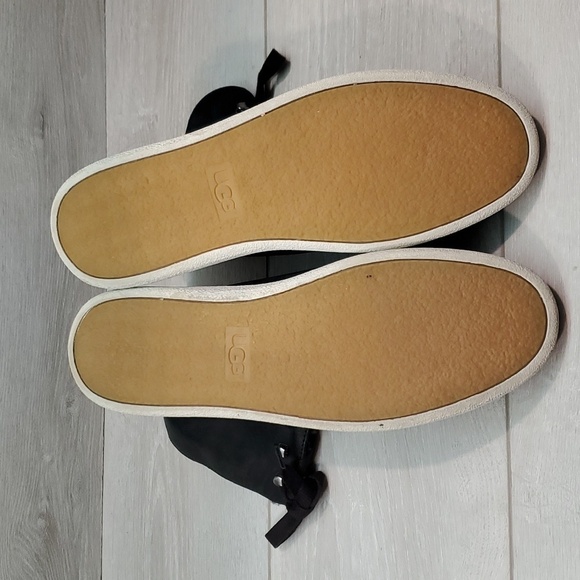 Ugg Australia Starlyn High top lace up Leather Boots sneakers shoes 9.5 - Picture 10 of 14